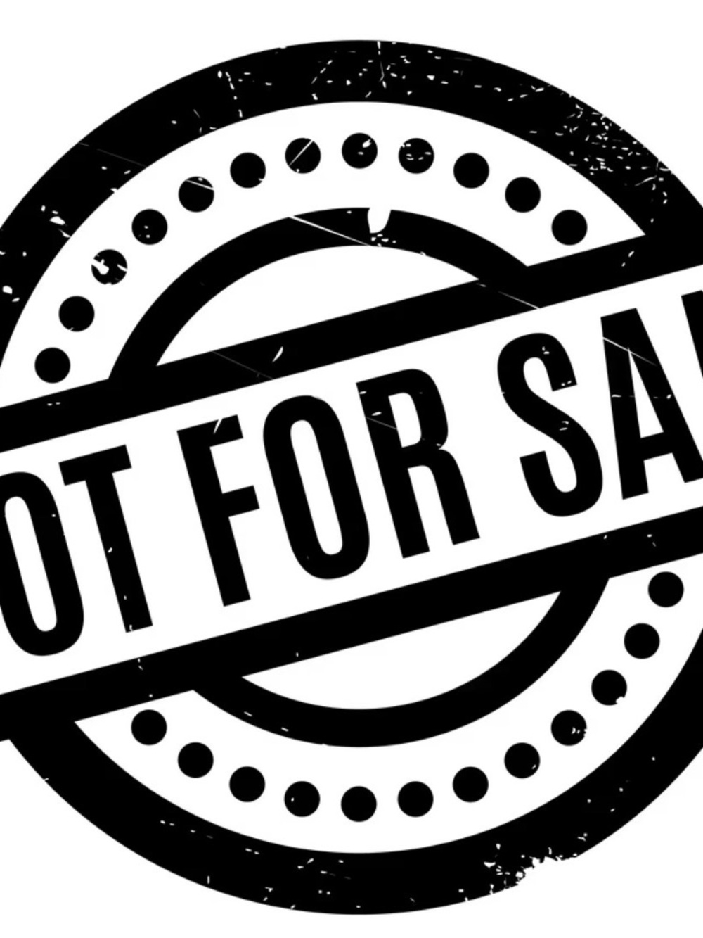 Not for sale!